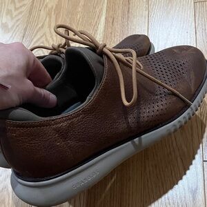 Cole Haan Brown Leather Men's Shoes